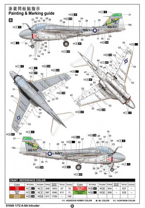Trumpeter 01640 Grumman A-6A/E Intruder 1/72 – zdjęcie 5