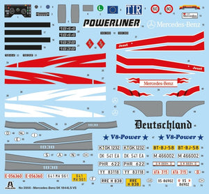 Italeri 3956 Mercedes Benz SK 1844 LS V8 1/24 – zdjęcie 9