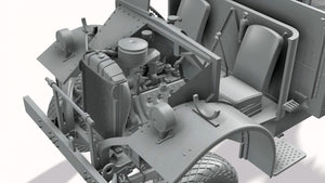 Thunder Model 35312 LRDG CMP F30 Truck w/ Ordnance 37 mm MKI Bofors Gun - Limited Bonus Edition 1/35 – zdjęcie 6