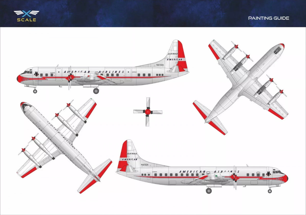 X-Scale 144005 Lockheed L-188 Electra 1/144 – zdjęcie 8