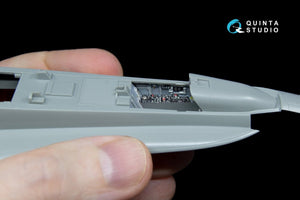 Quinta Studio QD48044 F/A-18C (early) 3D-Printed &amp;amp; coloured Interior on decal paper (for Kinetic) 1/48 – zdjęcie 2