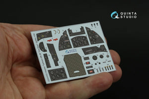 Quinta Studio QD24002 Hawker Typhoon (Car Door) 3D-Printed &amp;amp; coloured Interior on decal paper (Airfix) 1/24 – zdjęcie 7