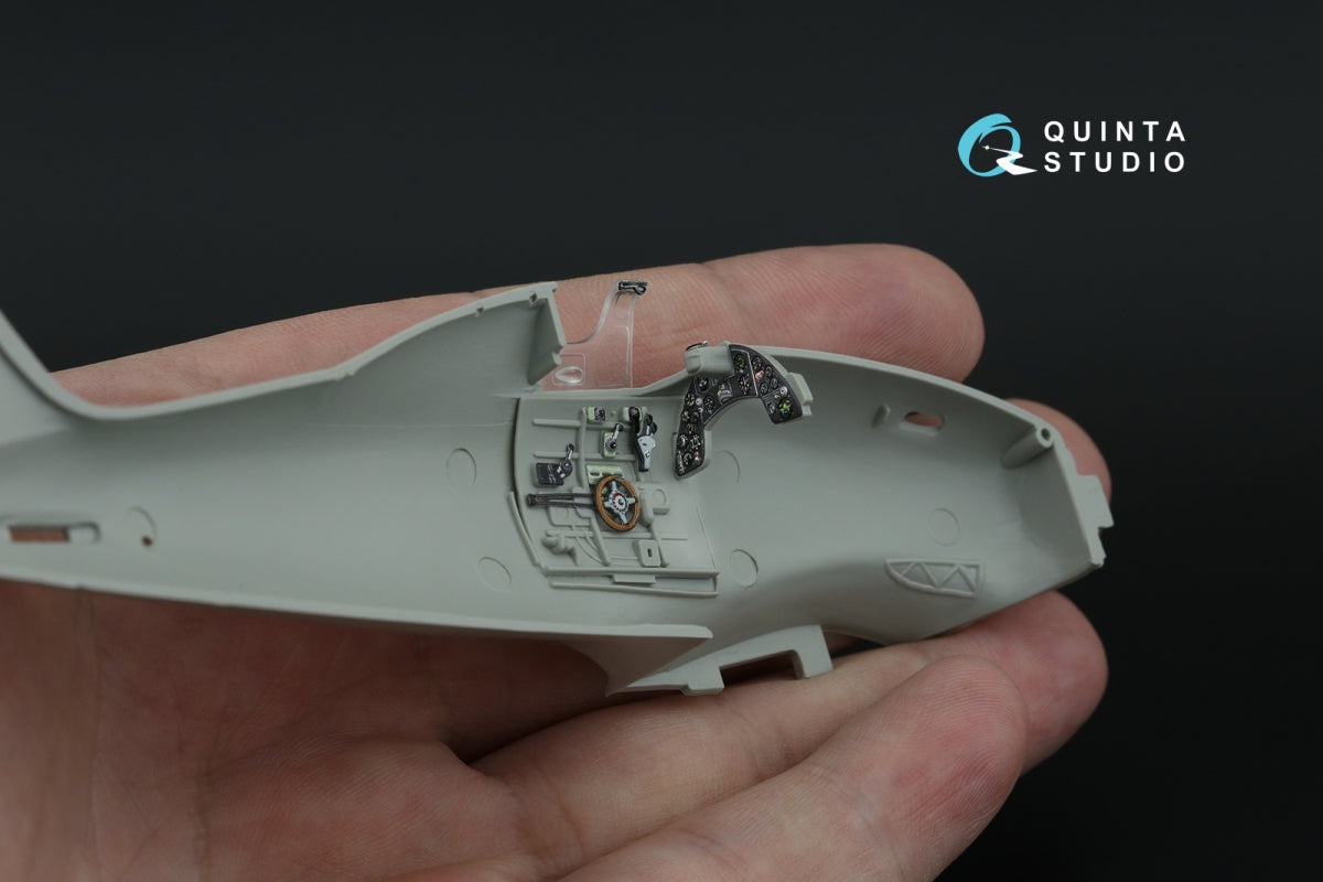 Quinta Studio QD48466 Macchi MC.200 Saetta (Early) 3D-Printed colored Interior on decal paper (Italeri) 1/48 – image 11