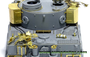 E.T. Model E72-006 WWII German TIGER I Initial Production For DRAGON 7370 1/72 – zdjęcie 3