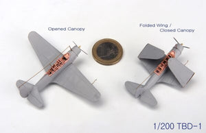 MK1 Design MS-20018 WW II USS DECK PLANE SET for CV-6 Enterprise 1/200 – zdjęcie 14