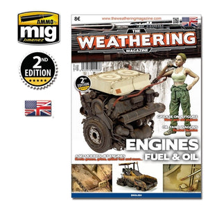 AMMO of Mig Jimenez 4503 - The Weathering Magazine - Engines Fuel &amp;amp; Oil (English Version)