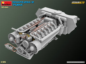 MiniArt 35414 Sd.Kfz. 234/2 PUMA. INTERIOR KIT 1/35 – zdjęcie 20