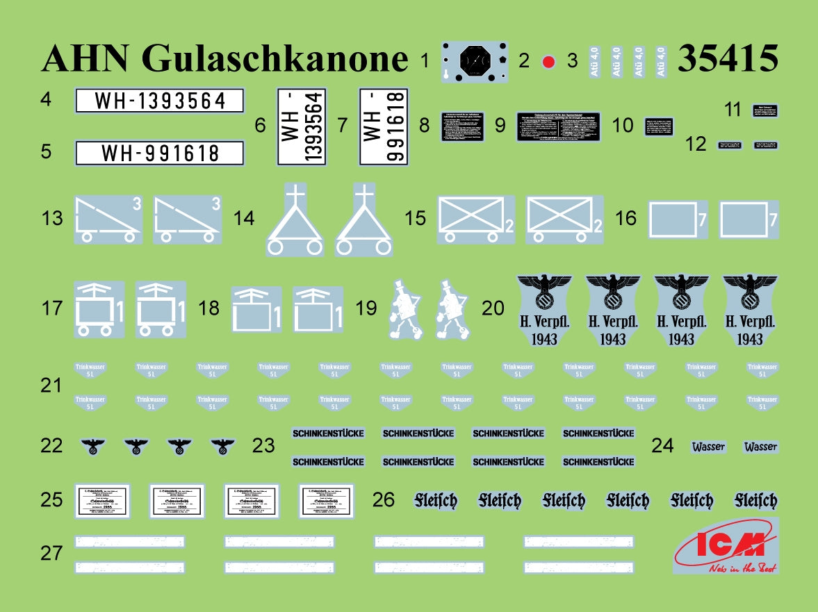 ICM 35421 AHN Gulaschkanone with cooks 1/35 – zdjęcie 2