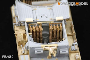 Voyager modèle PEA080 munitions et étagères 75 mm pour Marder III Ausf M /Marder III Ausf H (pour tous) 1/35 – image 2