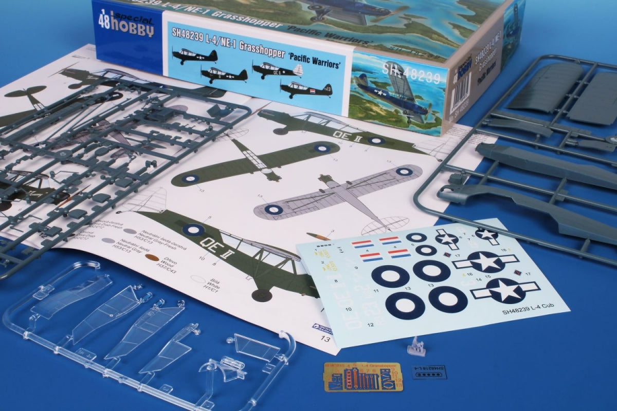 Special Hobby 48239 L-4/NE-1 Grasshopper Pacific Warriors 1/48 – image 4