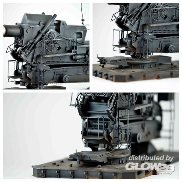 Glow2B MT-35002 35.5cm Haubitze M.1 (35.5-cm H M.1) Heavy Siege Howitzer 1/35 – zdjęcie 5