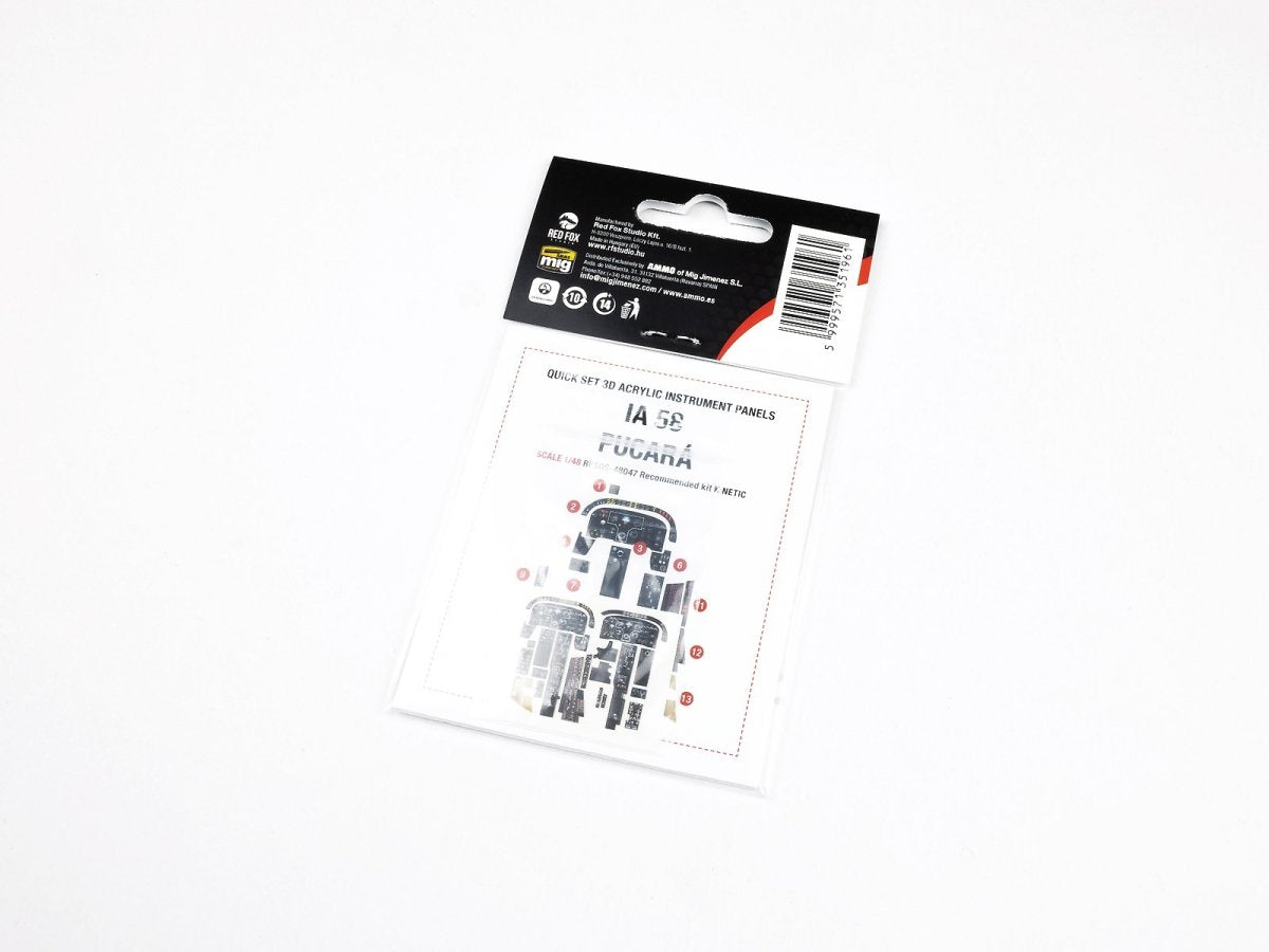 Red Fox Studio QS-48047 IA 58 Pucará Kinetic 1/48 – image 2