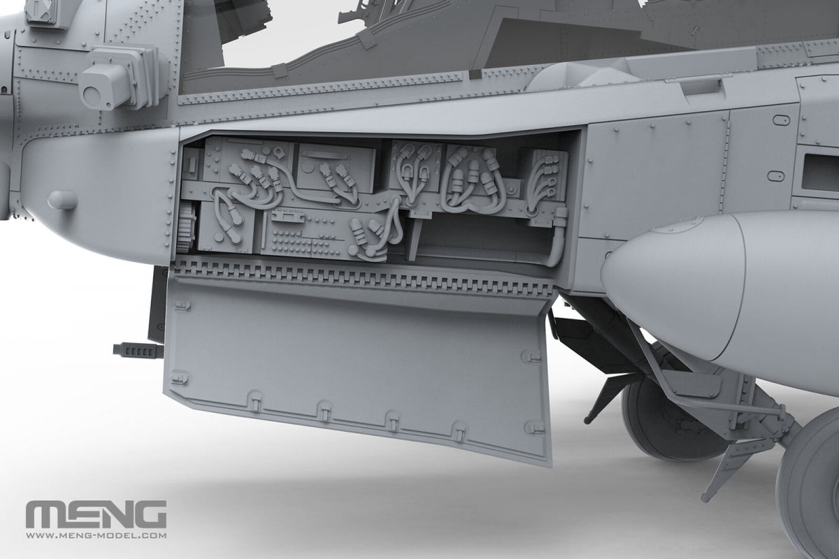Meng Model QS-005 AH-64 D Saraf - Heavy Attack Helicopter (Israeli Air Force) 1/35 – image 6