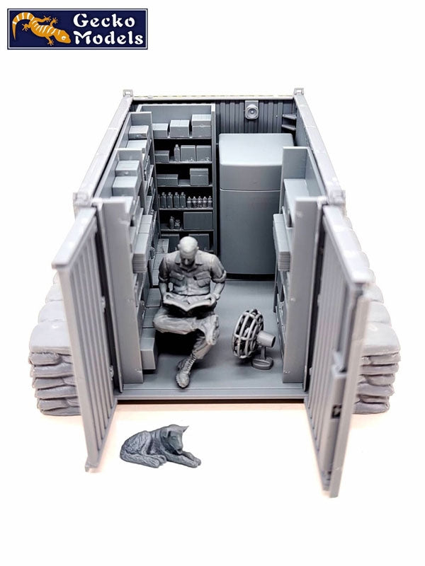 Gecko Models 35GM0118 Mini Shop in US Military Base (Vietnam War Era) 1/35 – zdjęcie 6