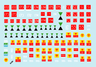 Star Decals 35-967 British 8th &amp;amp; 33rd Armored Brigade 1/35 – image 2