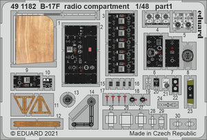 Eduard BIG49300 B-17F part III HKM 1/48 – zdjęcie 4