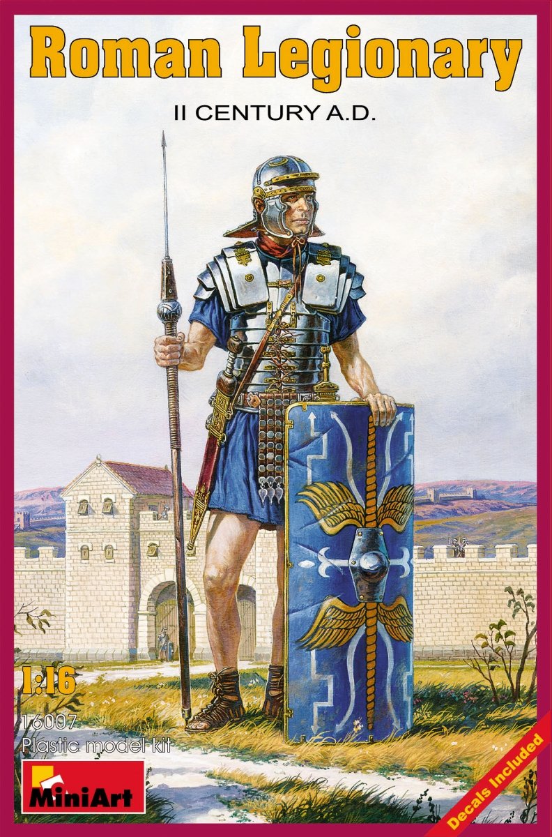 MiniArt 16007 ROMAN LEGIONARY II CENTURY A.D. 1/16