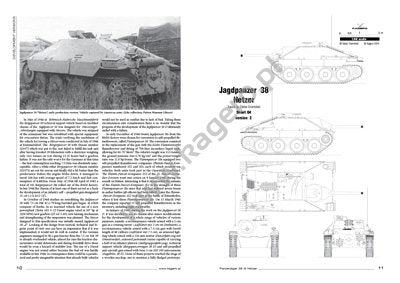 Kagero 0014 Panzerjäger 38 (t) Hetzer &amp;amp; G13 EN – zdjęcie 2