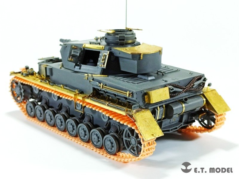 ET Model P35-020 WWII German Pz.Kpfw.III/IV（Type 3A）Workable Track ( 3D Printed ) 1/35 – image 5