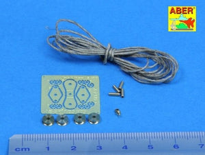 Aber R-09N All-purpose double Pulley x2 pcs. 1/35 – image 2