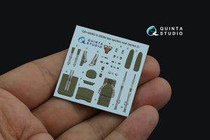Quinta Studio QR+48062 K-36DM Series2 (late) ejection seat (for MiG-29, MiG-31, Su-27, Su-33, Su-34 aircraft since 2008) (All kits) 1/48 – zdjęcie 3