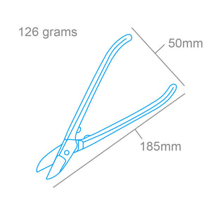 Modelcraft PPL1207 Straight Jewellers Tinsnips (180mm) – zdjęcie 2