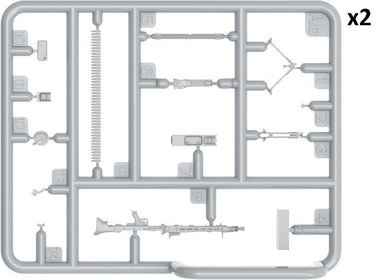 MiniArt 53044 GERMAN MACHINEGUNS SET. SPECIAL EDITION 1/35 – image 4