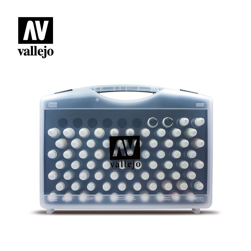 Vallejo 70173 Military Model Color Set with Plastic Storage Case – zdjęcie 2