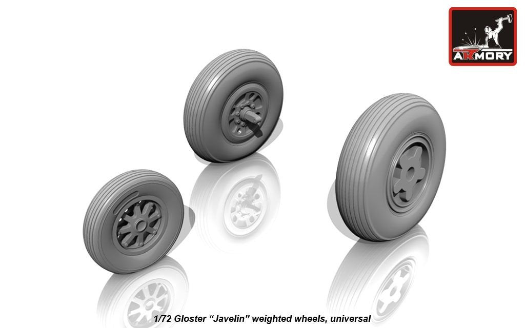 Armory Models AW72407 Gloster Javelin wheels 1/72