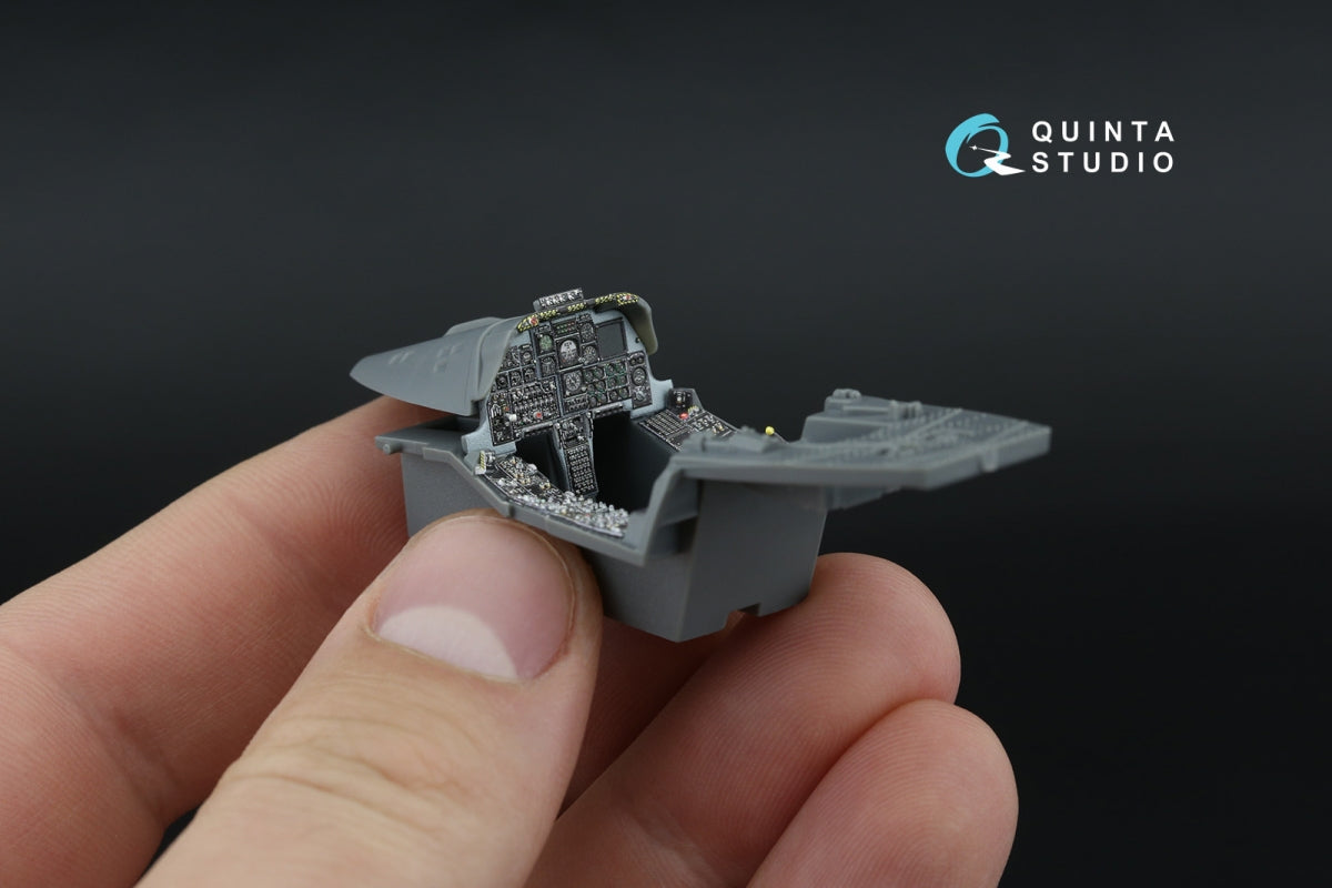 Quinta Studio QDS-48586 A-10A Warthog 3D-Printed &amp;amp; coloured Interior on decal paper (GWH) (small version) 1/48 – zdjęcie 9