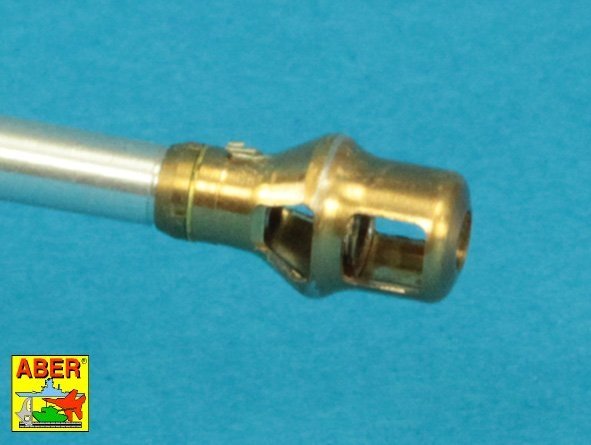 Aber 35L-068N 75mm KwK40L/43 barrel with early muzzle brake for German Panzer IV Ausf.G tanks 1/35 – image 5