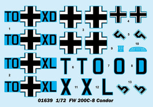 Trumpeter 01639 FW200 C-8 Condor 1/72 – zdjęcie 4