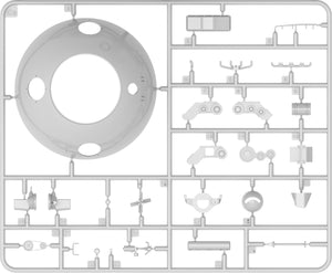 MiniArt 40003 SPHERICAL FIGHTING VEHICLE. TsAMO PROJECT. INTERIOR KIT 1/35 – zdjęcie 13
