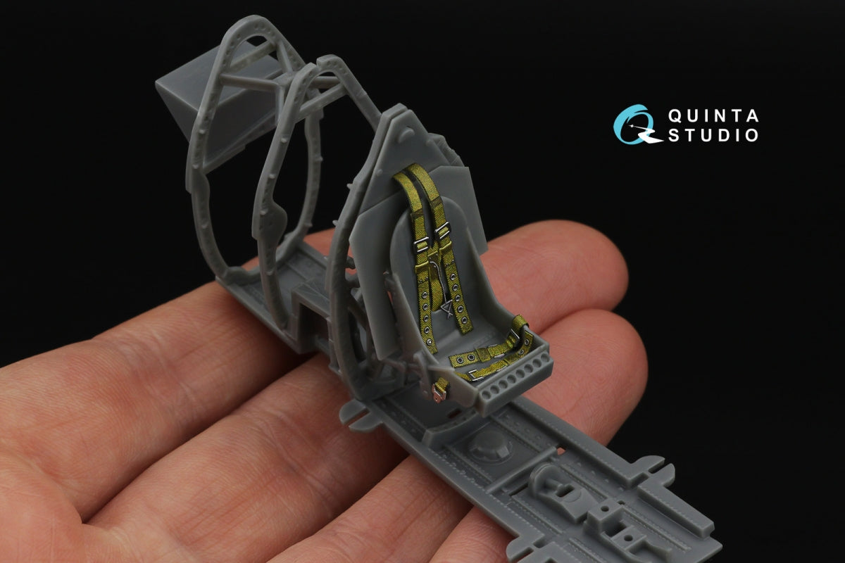 Quinta Studio QR+32046 British Fighter Seatbelts, mid WWII (with metal buckles) (All kits) 1/32 – zdjęcie 7