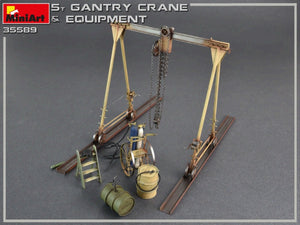 MiniArt 35589 5 TON GANTRY CRANE &amp;amp; EQUIPMENT 1/35 – image 3