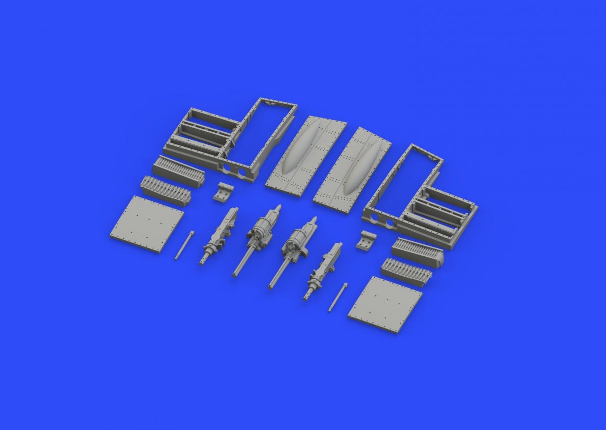 Eduard 672152 Spitfire Mk. XVI gun bays EDUARD 1/72 – zdjęcie 3