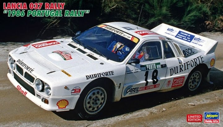Hasegawa 20584 Lancia 037 Rally "1986 Portugal Rally" 1/24