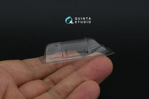 Quinta Studio QC48007 LaGG-3 Series 66 vacuumed clear canopy, 1 pcs, (Zvezda) 1/48 – immagine 5