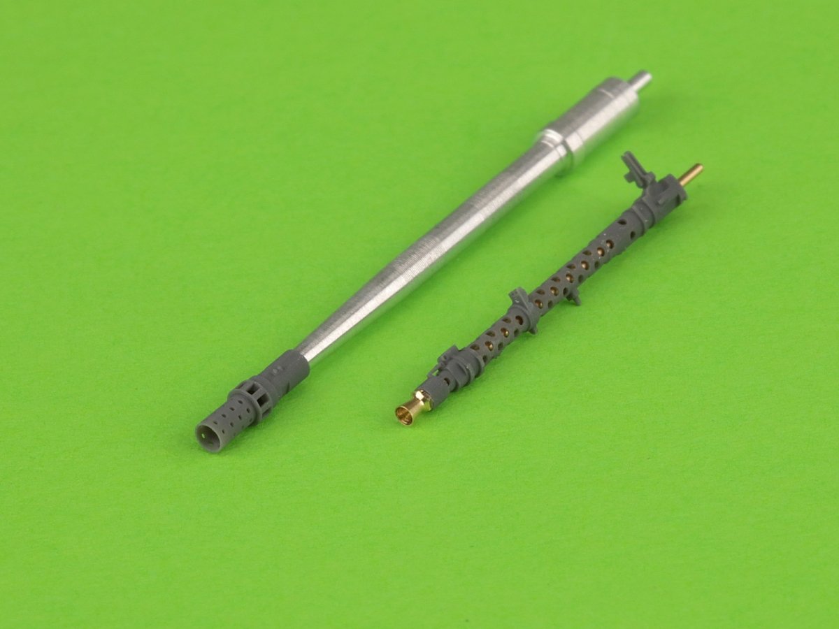 Master GM-35-046 PzKpfw II Ausf. a–F - 2cm KwK30 L/55 &amp;amp; MG-34 gun barrels (for IBG, Dragon and other kits) 1/35 – zdjęcie 2