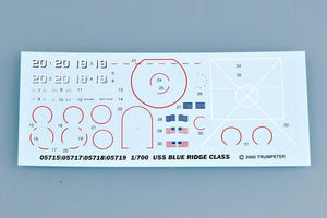 Trumpeter 05719 USS MOUNT WHITNEY LCC-20 1997 1/700 – zdjęcie 5