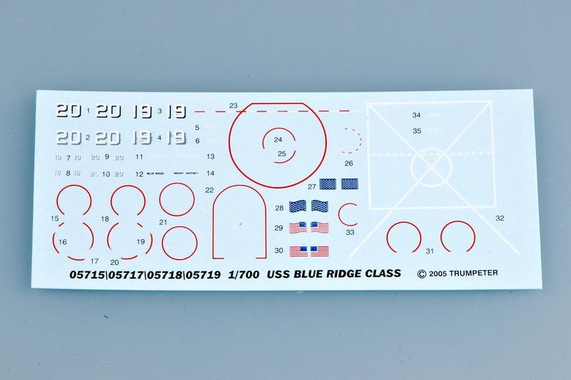 Trumpeter 05719 USS MOUNT WHITNEY LCC-20 1997 1/700 – zdjęcie 5