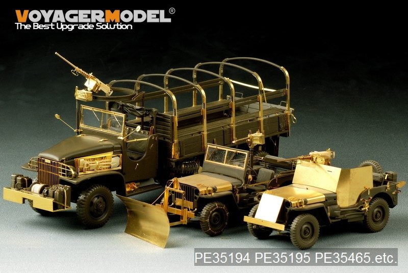 Voyager Model PE35465 WWII U.S. GMC 2.5ton 6X6 Cargo Truck for TAMIYA 35218 1/35 – imagen 21