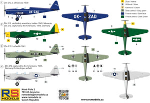 RS Models 92304 Zlin Z-XII Cz. Sport Aircraft 1/72 – immagine 2