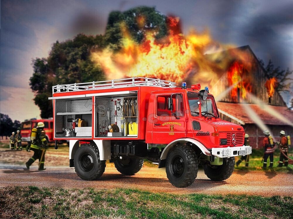 Revell 07512 Mercedes-Benz Unimog U1300L TLF 8/18 1/24 – zdjęcie 3