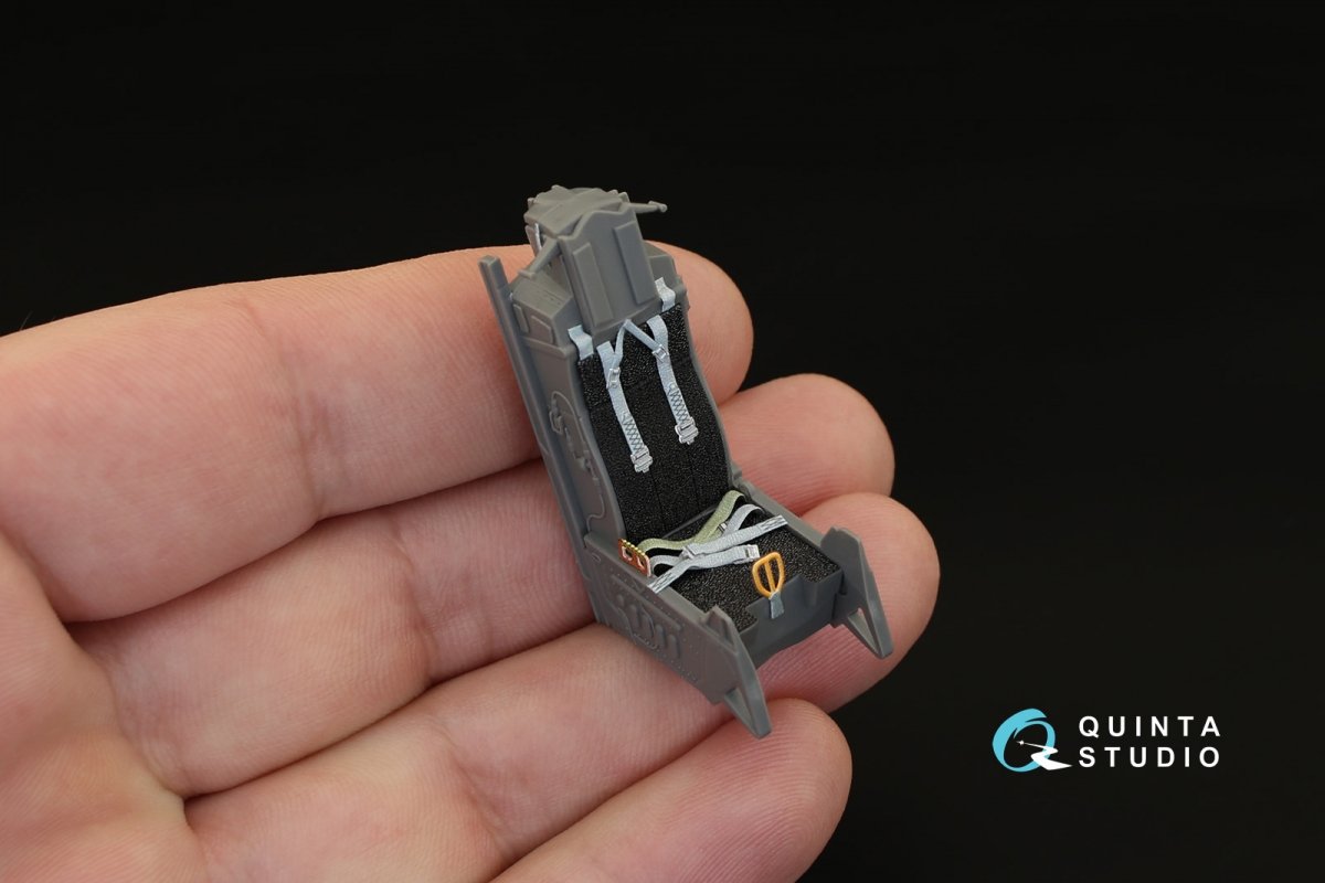 Quinta Studio QD32023 F-16D 3D-Printed &amp;amp; coloured Interior on decal paper (for Academy kit) 1/32 – zdjęcie 4