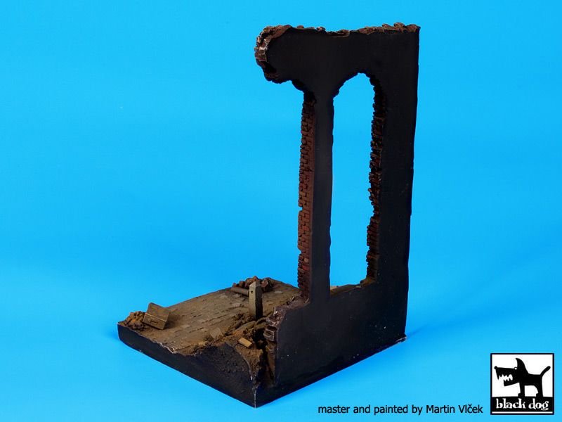 Black Dog D35046 Factory ruin base 1/35 – zdjęcie 2