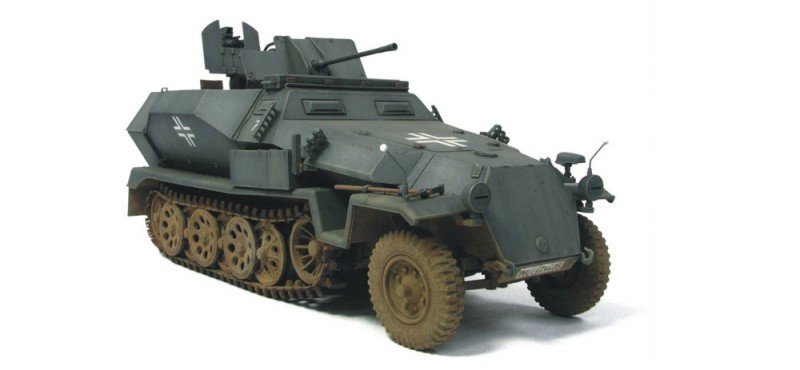 AFV Club 35118 Sd.Kfz.251/17 C Luftwaffe 1/35 – zdjęcie 2
