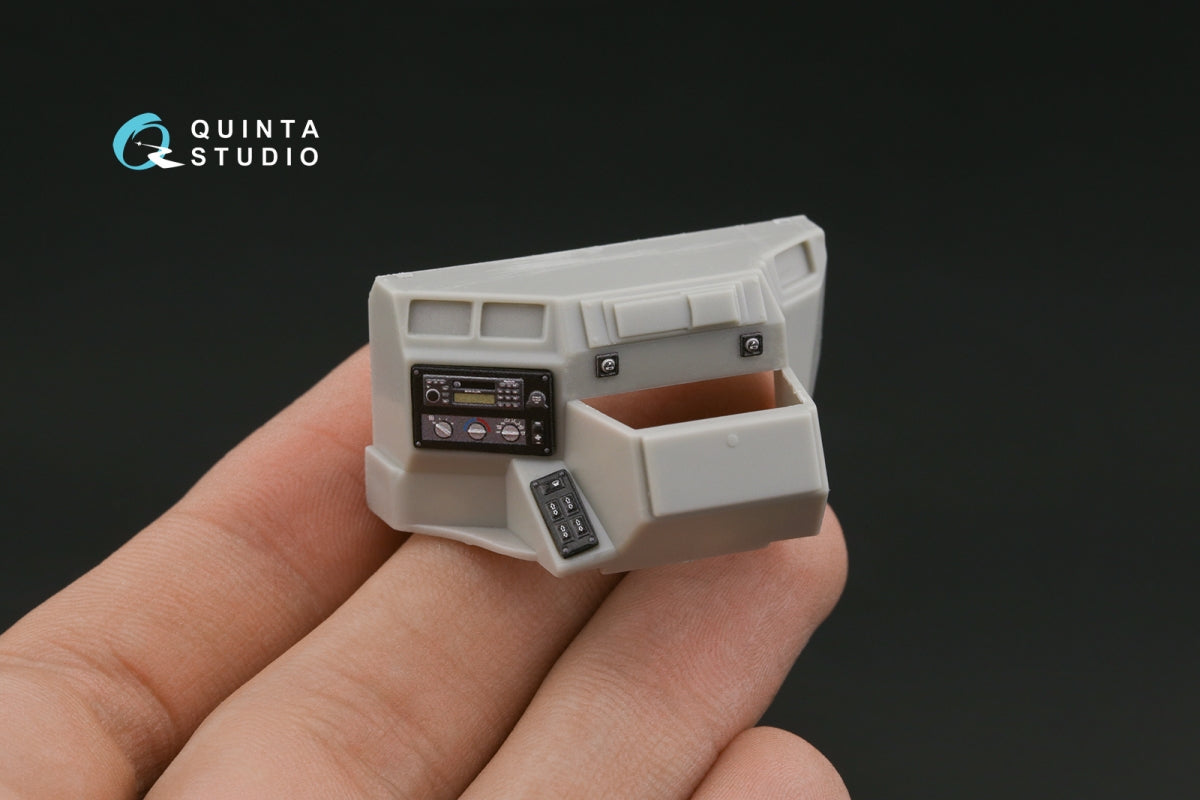 Quinta Studio QD24004 Hummer H1 3D-Printed &amp;amp; coloured Interior on decal paper (MENG) 1/24 – zdjęcie 9