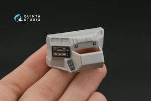 Quinta Studio QD24004 Hummer H1 3D-Printed &amp;amp; coloured Interior on decal paper (MENG) 1/24 – zdjęcie 9