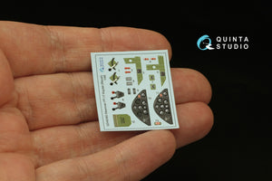 Quinta Studio QD48360 Stearman Pt-17 Kaydet 3D-Printed &amp;amp; coloured Interior on decal paper (Revell) 1/48 – zdjęcie 5
